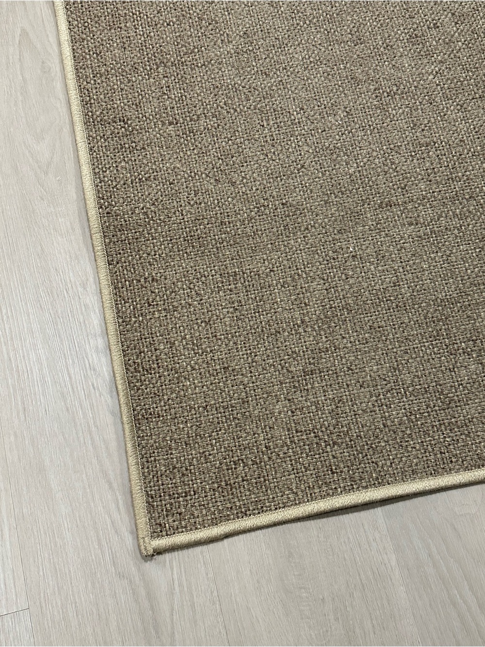 Ruggable Burlap Solid Sand Re-Jute Runner